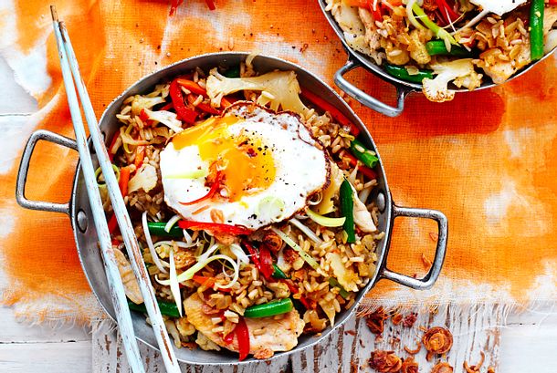 Best-of Gemüsefach-Nasigoreng Rezept