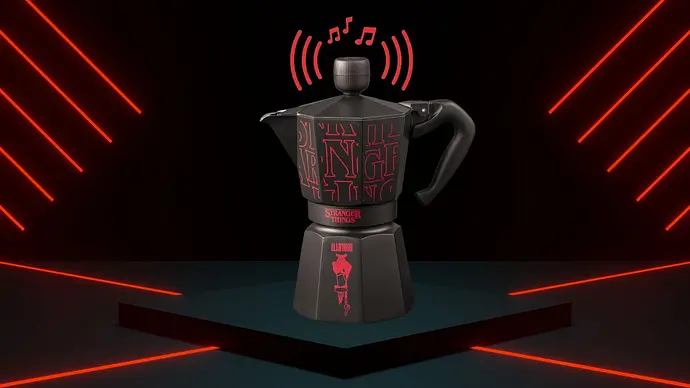 Bialetti-Espressokanne im „Stranger Things-Look - Foto: PR / LECKER.de