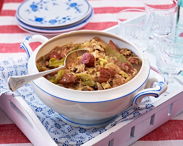 Bigos - Polnischer Krauttopf Rezept Bigos - Polnischer Krauttopf Rezept