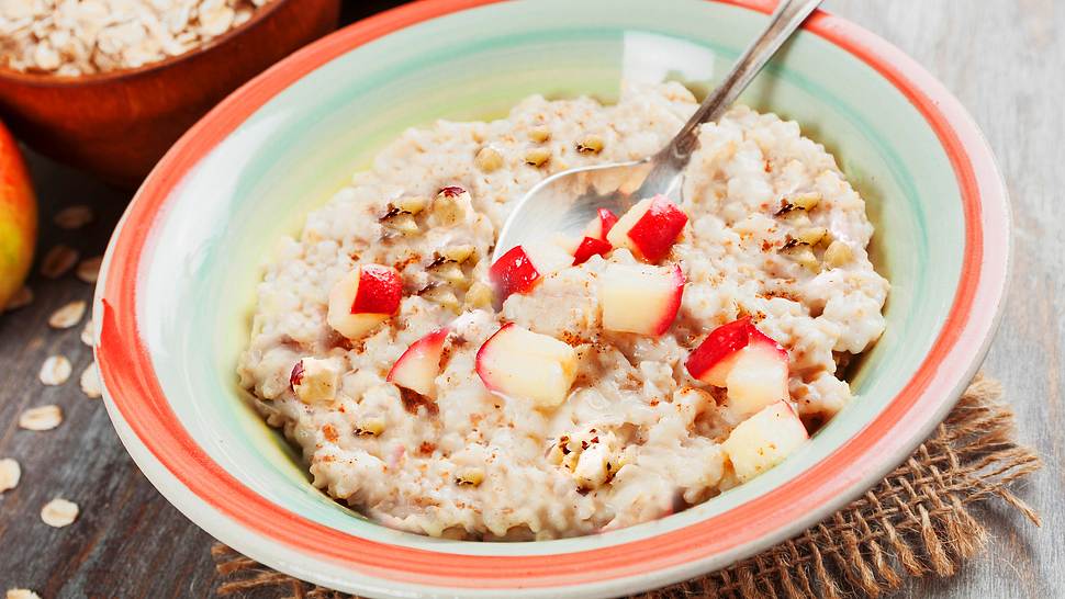 Gesundes Frühstück: Bircher Müsli