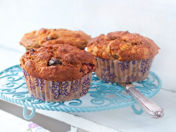 Birchermüsli-Muffins Rezept Birchermüsli-Muffins Rezept
