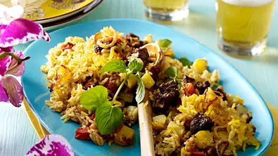 Biriyani mit Rindfleisch Rezept - Foto: LECKER @ Bauer Media Group