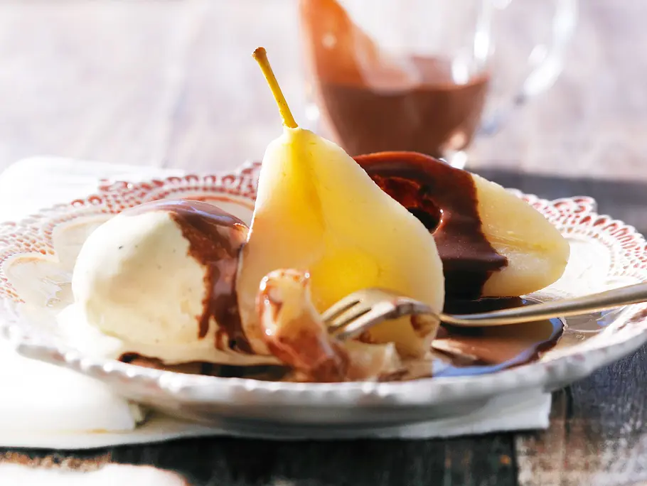 Birne Helene Rezept Birne Helene Rezept