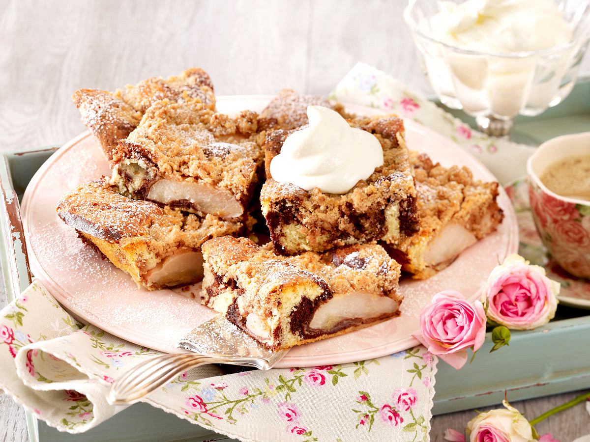 Birne-Helene-Kuchen - Schritt 6: