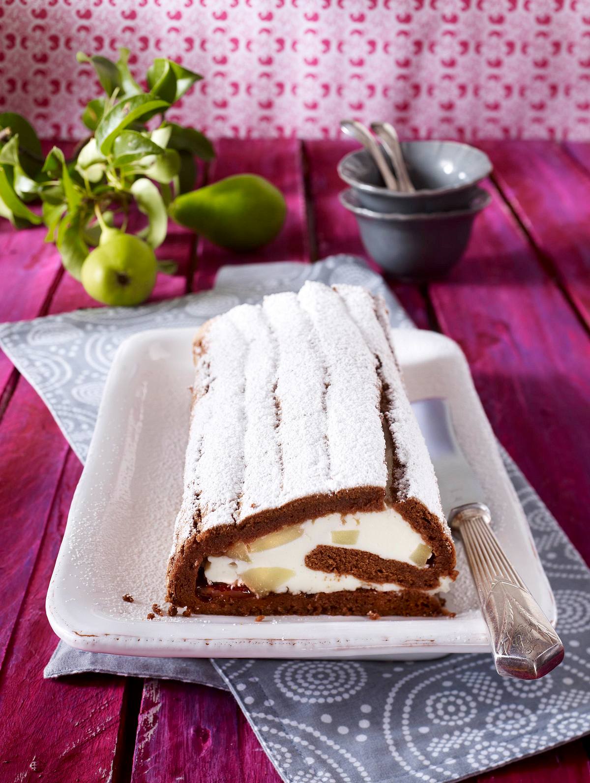 Birne-Helene-Rolle Rezept