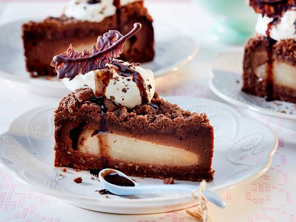 Birne-Helene-Streuselkuchen rezept