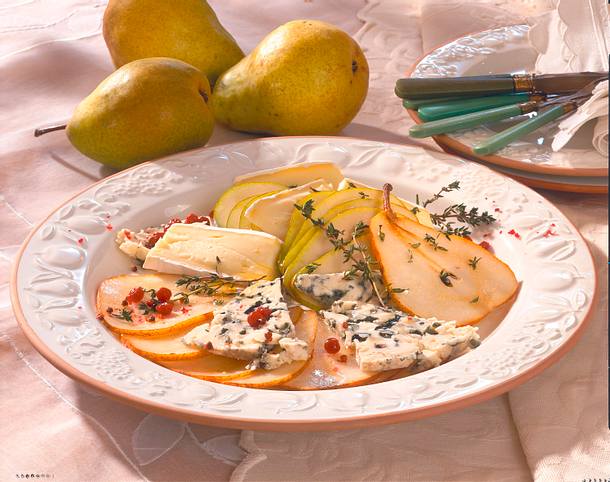 Birnen-Carpaccio Rezept Birnen-Carpaccio Rezept
