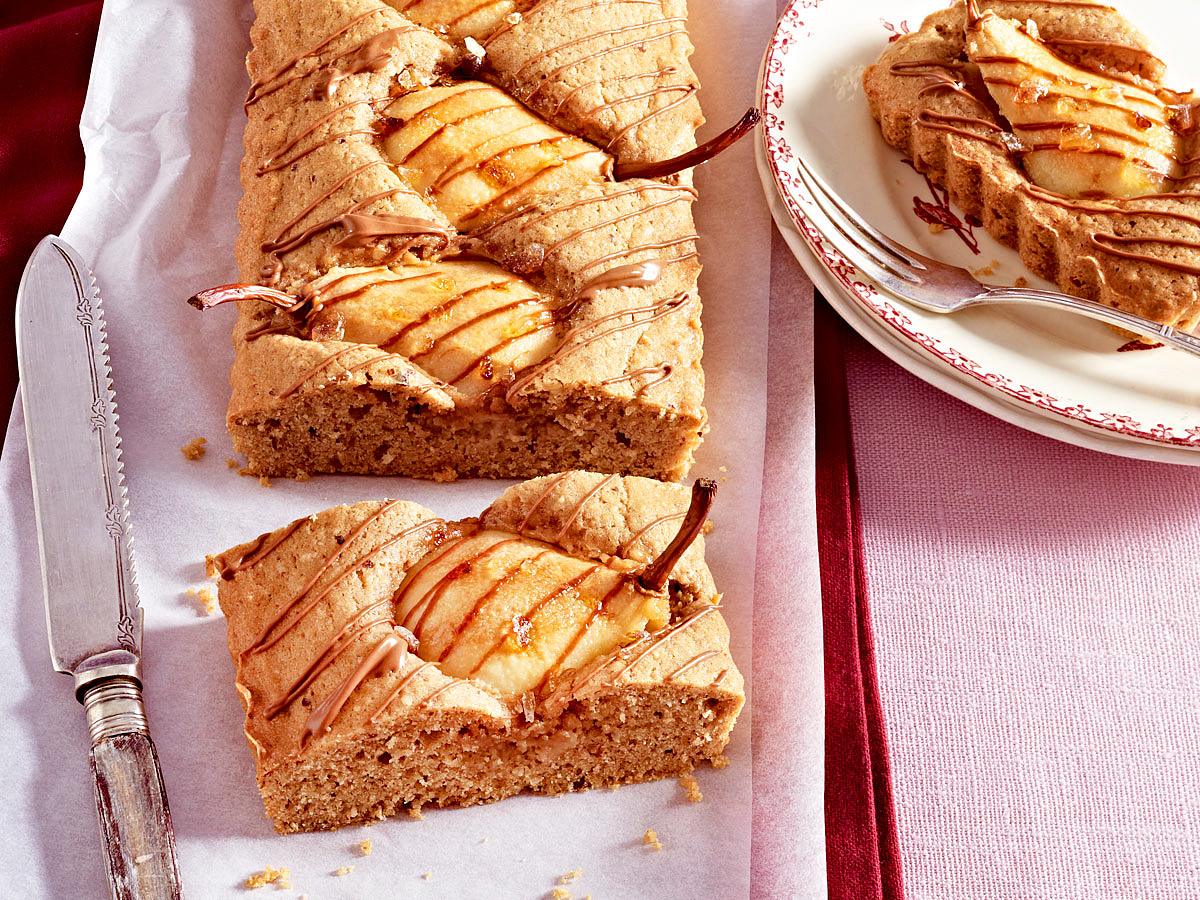 Birnen-Haselnuss-Kuchen Rezept