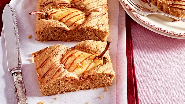 Birnen-Haselnuss-Kuchen - Foto: LECKER @ Bauer Media Group