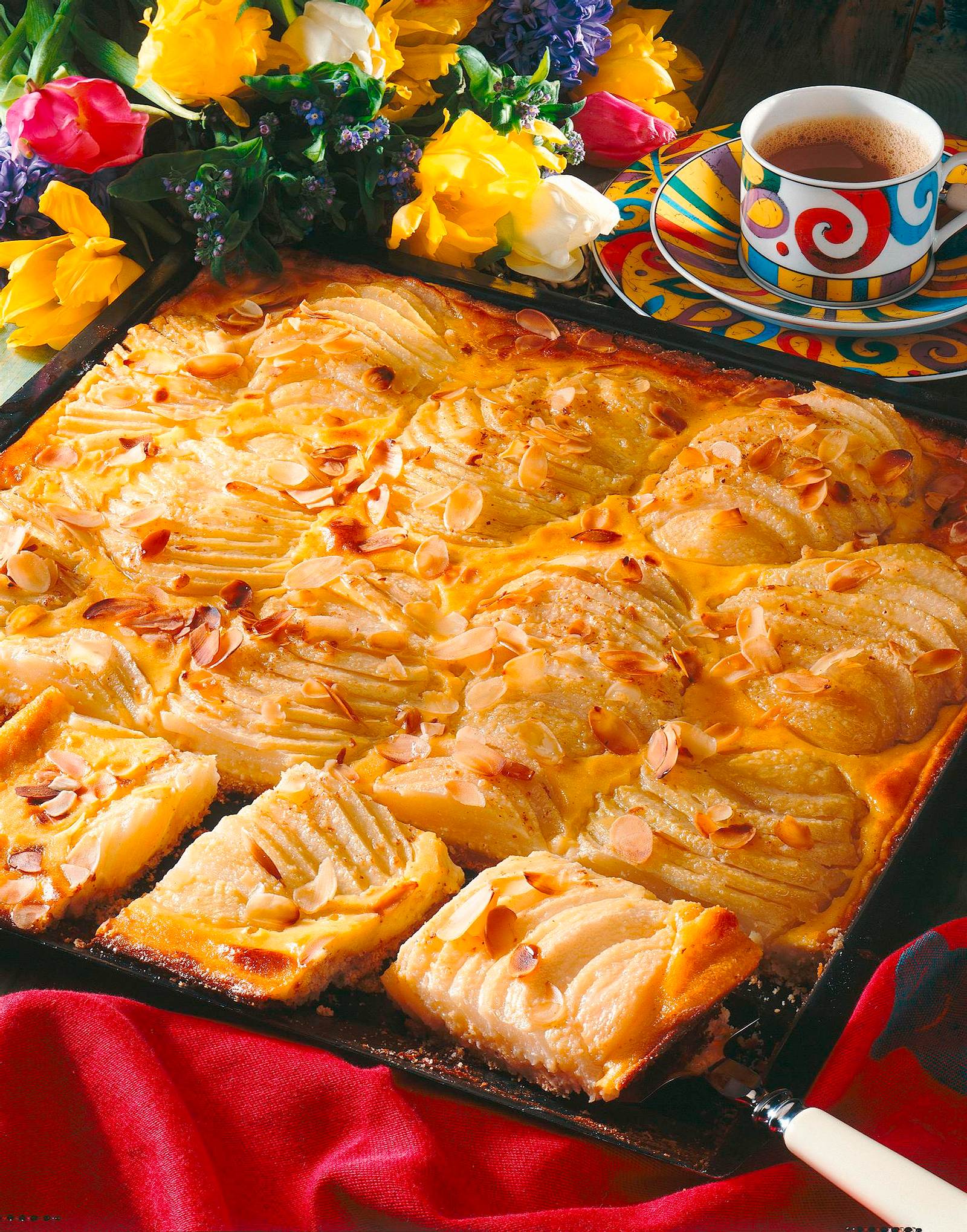 Birnen-Mandel-Kuchen Rezept | LECKER