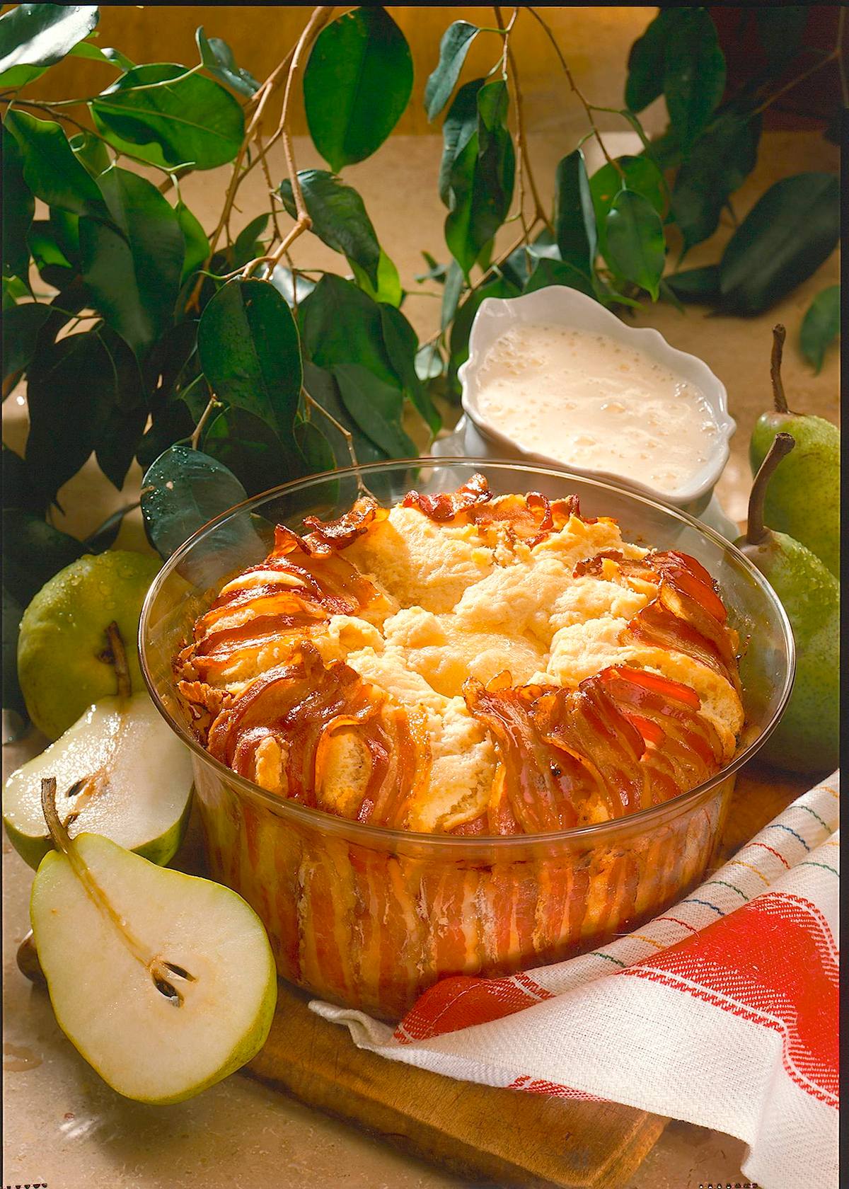 Birnen-Speckauflauf Rezept