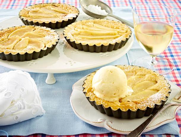 Birnen-Tarteletts Rezept Birnen-Tarteletts Rezept