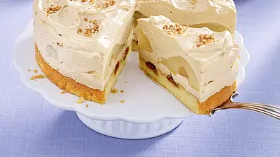 Birnen-Tiramisu-Torte Rezept - Foto: LECKER @ Bauer Media Group