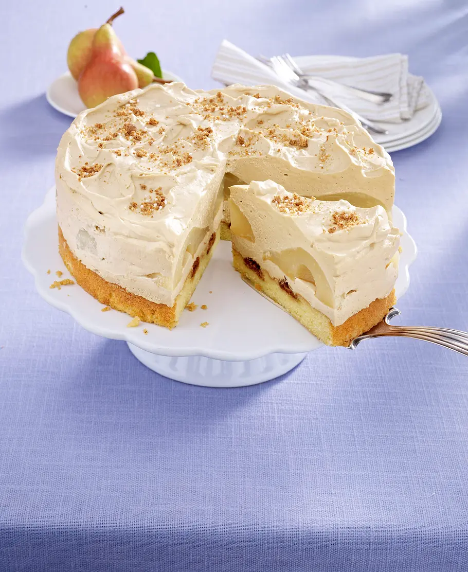 Birnen-Tiramisu-Torte Rezept Birnen-Tiramisu-Torte Rezept