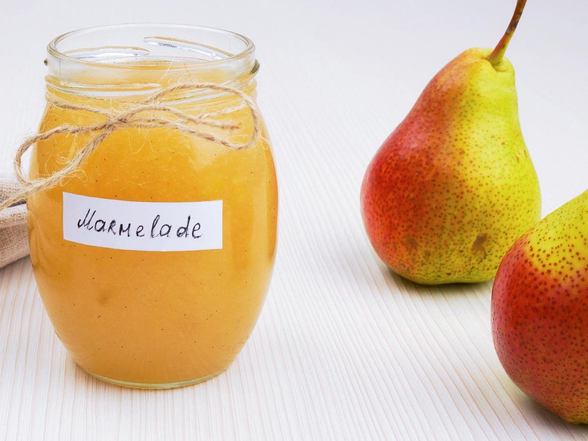 Birnenmarmelade - das einfache Rezept