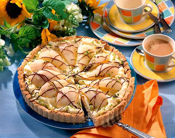 Birnentarte (Diabetiker) Rezept