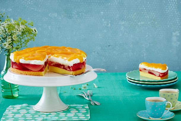 Birnentraum mit Tuttifrutti-Topping Rezept Birnentraum mit Tuttifrutti-Topping Rezept