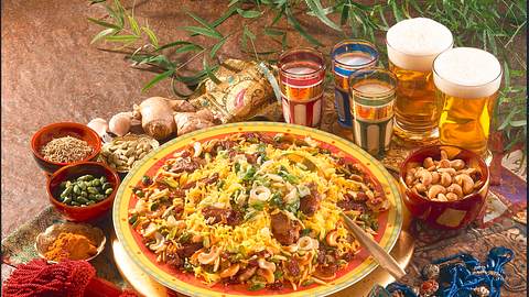 Biryani-Safranreis mit Lamm Rezept - Foto: House of Food / Bauer Food Experts KG