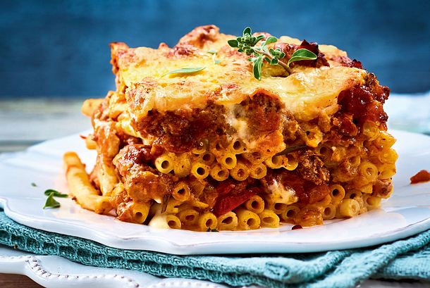 "Bitte mehr!"-Makkaroni-Auflauf Rezept "Bitte mehr!"-Makkaroni-Auflauf Rezept