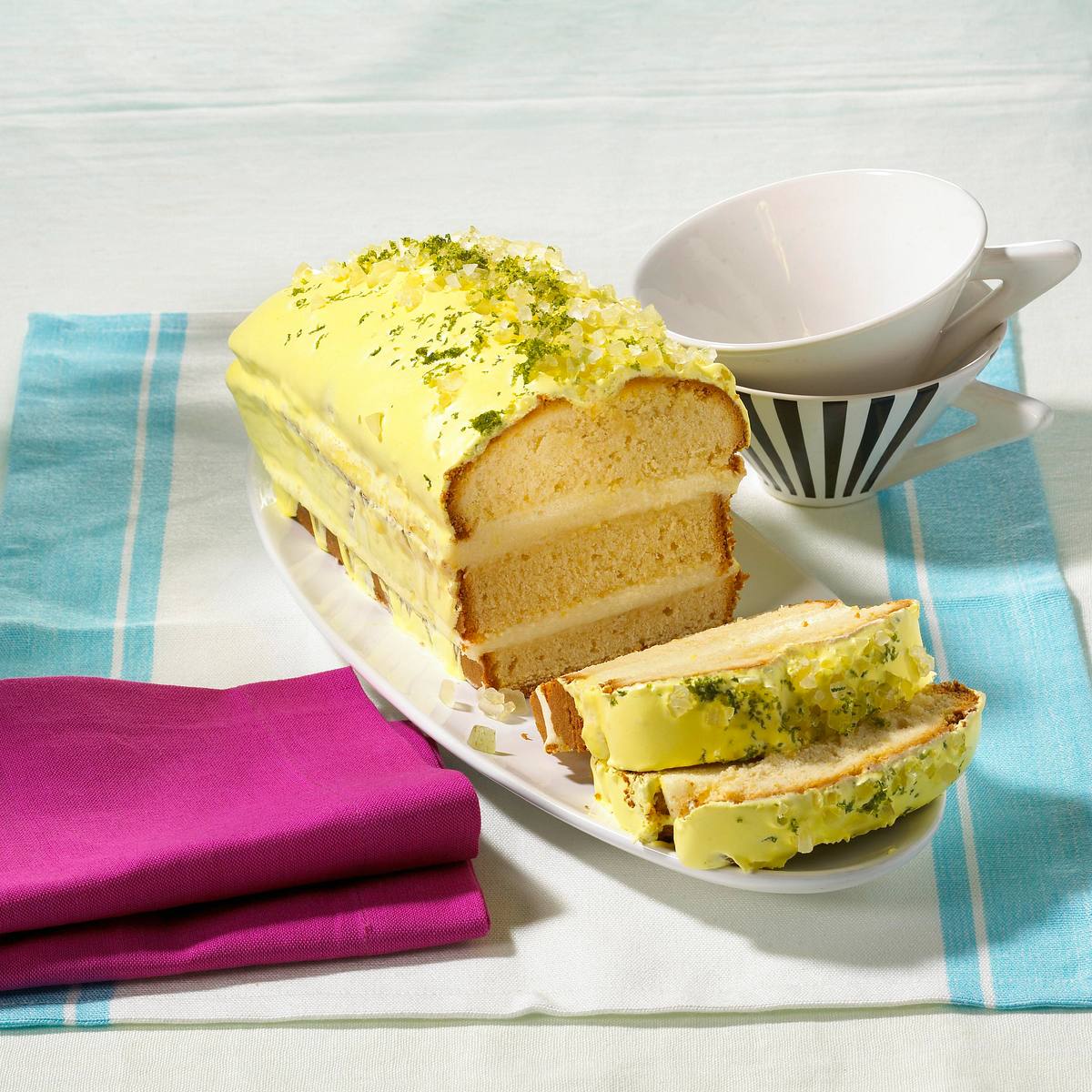 Bitter-Lemon-Kuchen Rezept