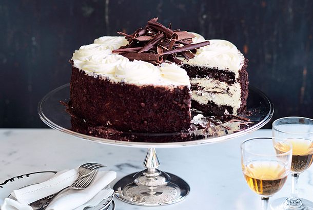 Black-coffee cake mit Schlag Rezept