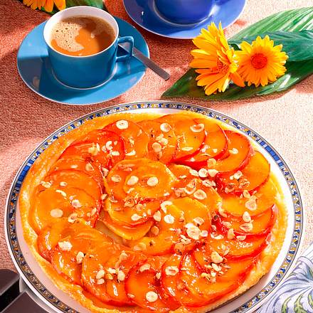 Blätterteig Apfelkuchen Rezept