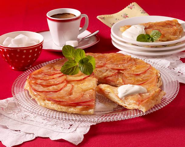Blätterteig Apfeltarte Rezept Blätterteig Apfeltarte Rezept