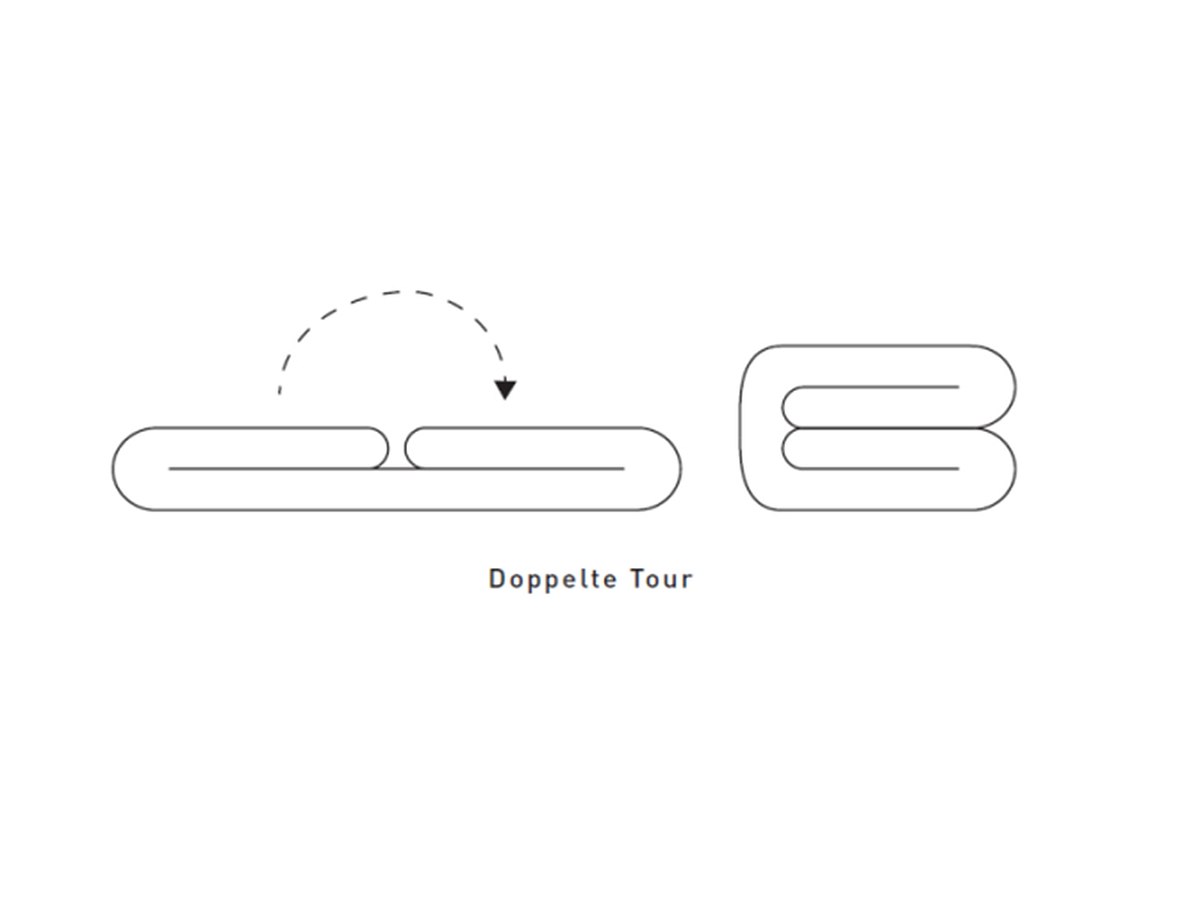 Blätterteig - doppelte Tour