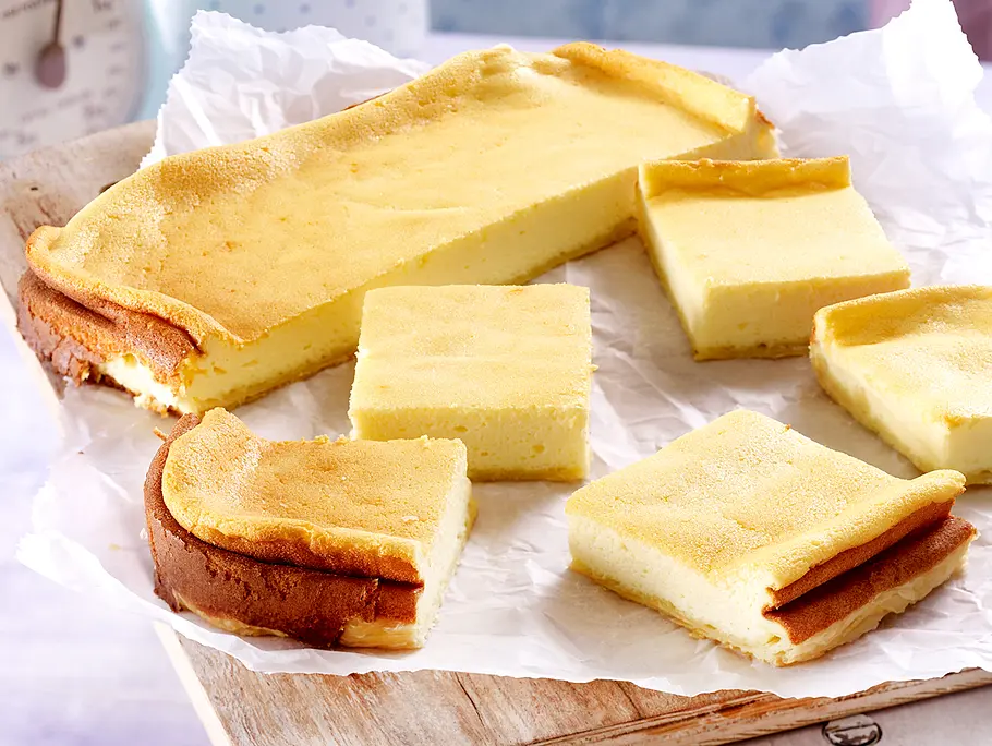 Blätterteig-Käsekuchen - 5 Zutaten-Rezept