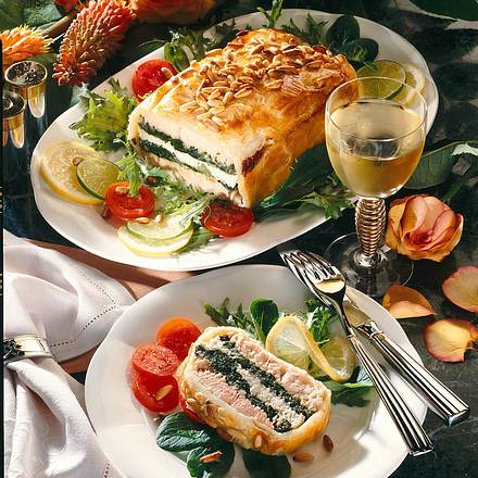 Blätterteigpastete Rezept
