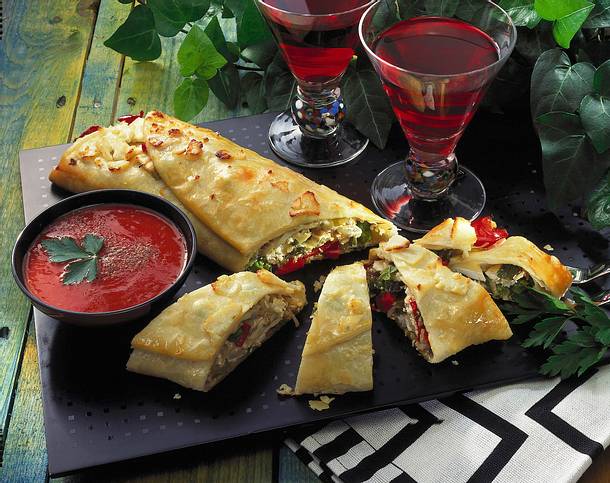 Blätterteigrolle Rezept Blätterteigrolle Rezept