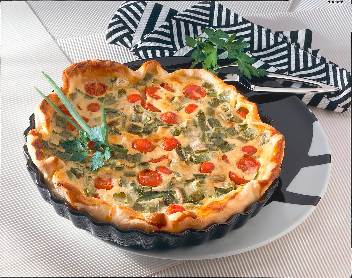 Blätterteig-Quiche Rezept