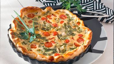 Blätterteig-Quiche Rezept - Foto: Scarlini