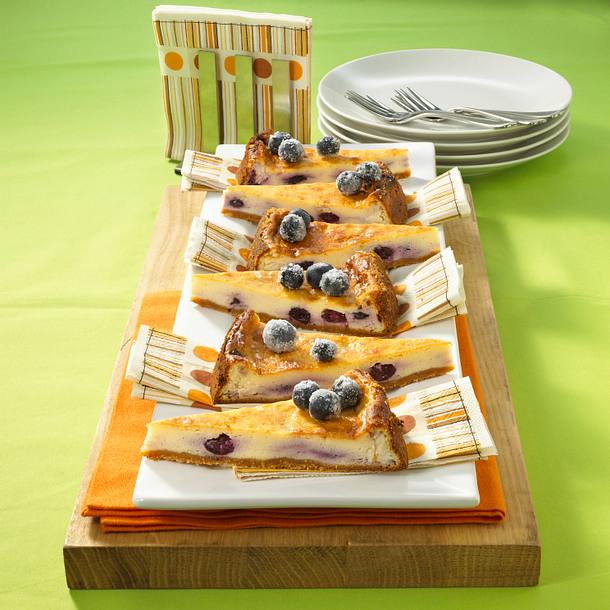 Blaubeer-Cheesecake Rezept Blaubeer-Cheesecake Rezept