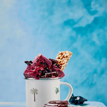 Blaubeer-Eis Rezept Blaubeer-Eis Rezept