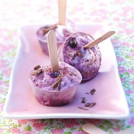 Blaubeer-Eis-Muffins Rezept Blaubeer-Eis-Muffins Rezept
