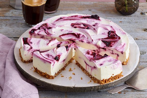 Blaubeer-Käsekuchen Rezept Blaubeer-Käsekuchen Rezept