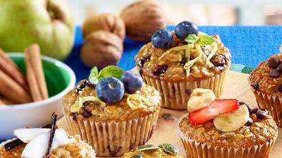 Blaubeer-Zitronen-Frühstücksmuffins Rezept - Foto: LECKER @ Bauer Media Group