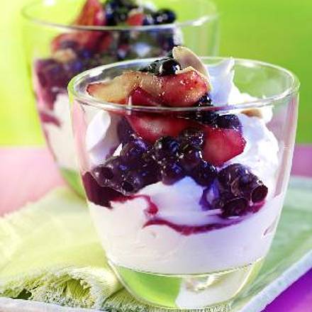 Blaubeerbecher Rezept Blaubeerbecher Rezept