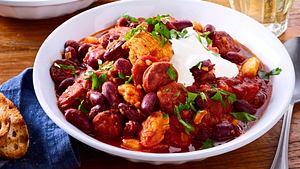 Blitz-Chili mit Chorizo und Hähnchen Rezept - Foto: House of Food / Bauer Food Experts KG