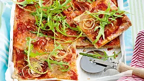 Blitz-Pizza di Parma Rezept - Foto: LECKER @ Bauer Media Group Blitz-Pizza di Parma Rezept - Foto: LECKER @ Bauer Media Group