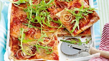 Blitz-Pizza di Parma Rezept - Foto: House of Food / Bauer Food Experts KG