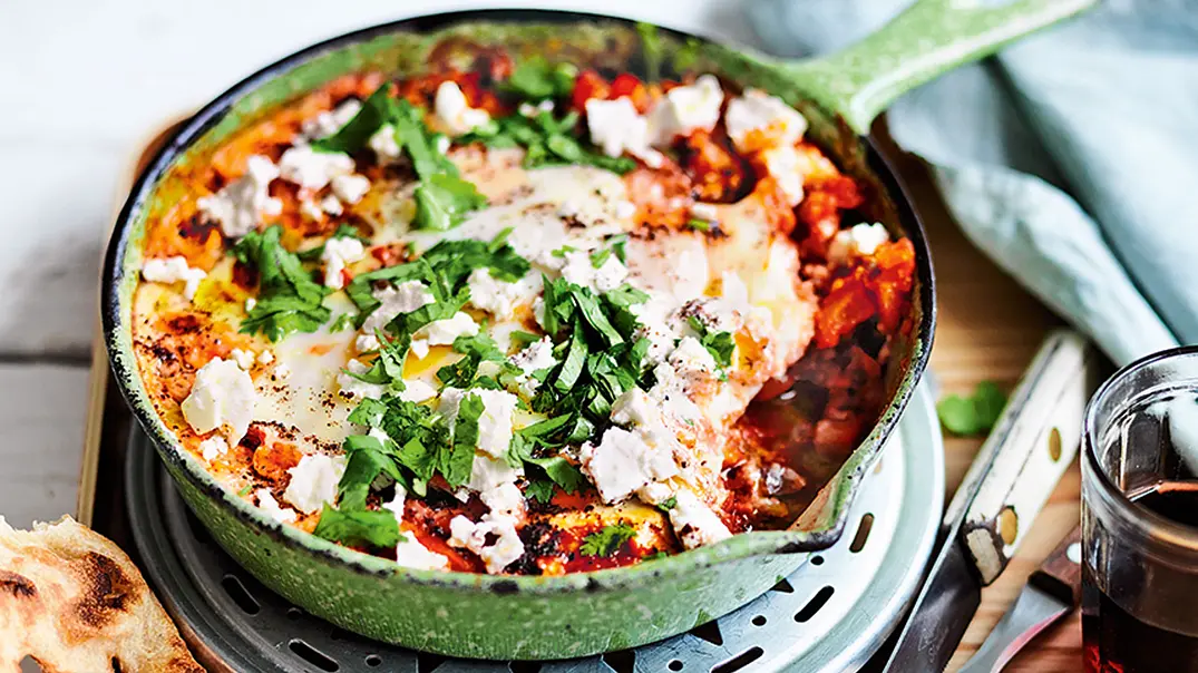 Blitz-Shakshuka Rezept - Foto: LECKER @ Bauer Media Group Blitz-Shakshuka Rezept - Foto: LECKER @ Bauer Media Group