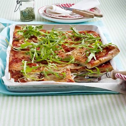 Blitzpizza di Parma Rezept Blitzpizza di Parma Rezept