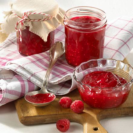 Blitzschnelle Himbeer-Marmelade Rezept Blitzschnelle Himbeer-Marmelade Rezept