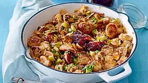 Blitzschnelle Jägerpfanne Rezept - Foto: LECKER @ Bauer Media Group Blitzschnelle Jägerpfanne Rezept - Foto: LECKER @ Bauer Media Group