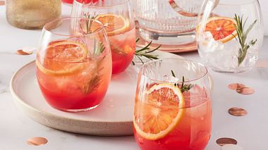 Silvester-Cocktails: Bllod Orange Mimosa - Foto: House of Food / Bauer Food Experts KG