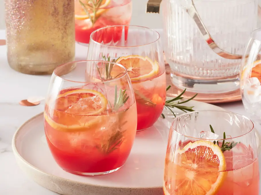 Blood Orange Mimosa