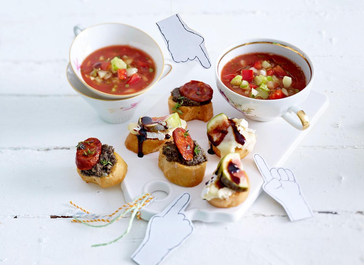 Bloody-Mary-Gazpacho Rezept