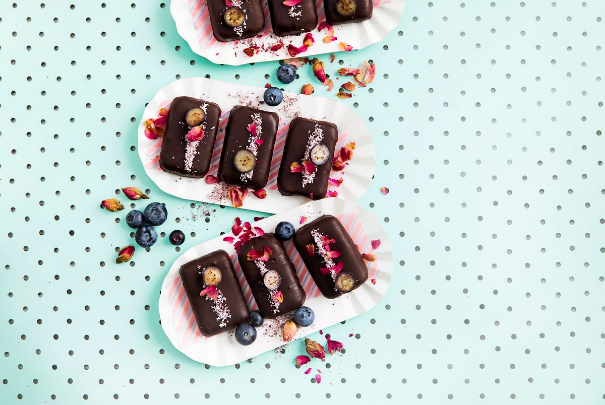 Blueberry Coconut Bites Rezept
